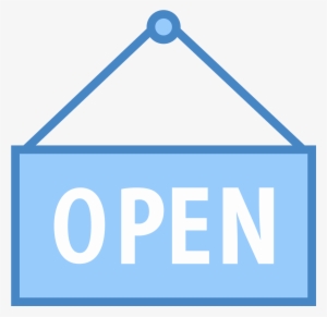Open Sign Icon - Sign