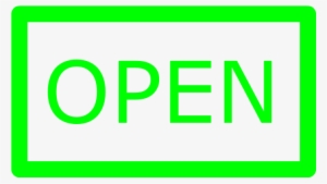 Open Sign