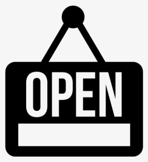 Open Sign Icon - Open En Closing Signs