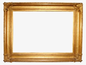 Gold Frame Png Clipart - Gold Picture Frame Clipart
