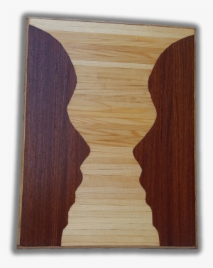 Reversible Figure Ground - Plywood