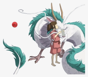 Haku From Spirited Away Dragon - T Shirt Miyazaki
