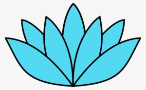 Clip Art At Clker Com Vector Online - Blue Lotus Clip Art