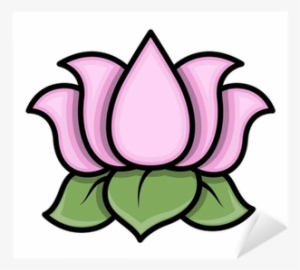 Sketch Of Cartoon Lotus