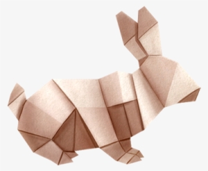 One Of The Most Lazy And Cheater Of Them Is The Rabbit - Origami