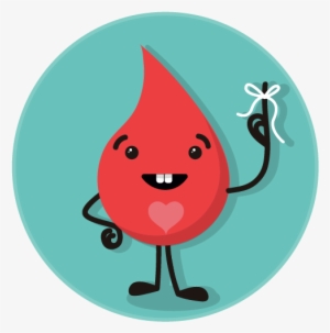Gotita Recordándote Que Donar Sangre Salva Vidas - Blood Donation
