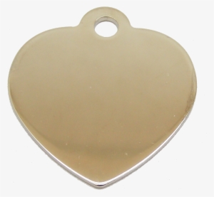Polished Heart - Dog Tag Heart