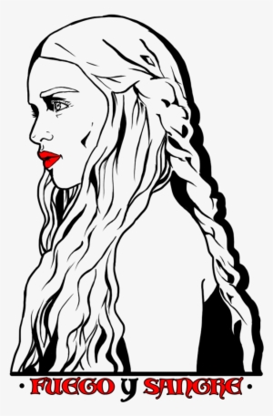 Jpg Freeuse Library Daenerys Drawing Line - Daenerys Targaryen