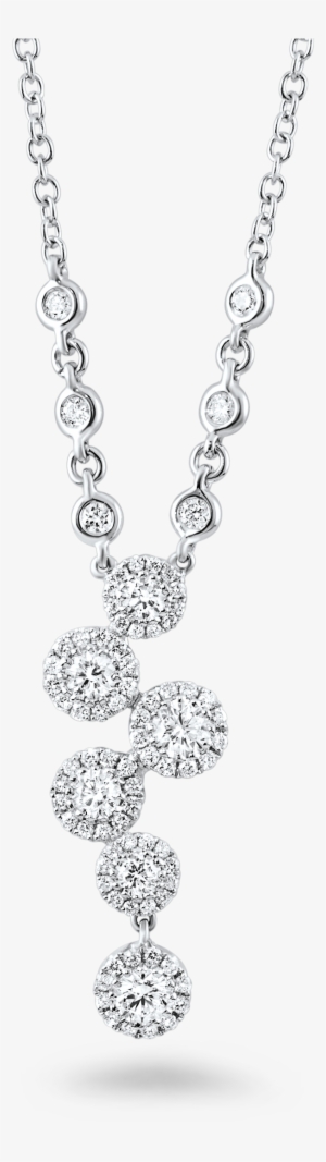 Diamond Necklace Png Clipart - Pendant