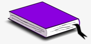 Purple Book Clipart