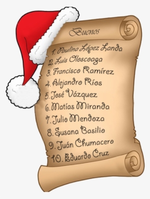 Lista De Regalos - Santa Claus Wish List