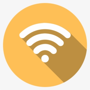 Icon Of A The Wifi Symbol - Wifi Icon Circle Png