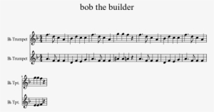 Bob The Builder Sheet Music 1 Of 1 Pages - Fortune Days Glitch Mob Sheet Music