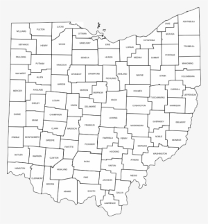 Ohio Counties - Ohio Counties Png