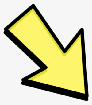 Yellow Arrow Transparent Background Transparent Yellow - Yellow Arrow Transparent Background