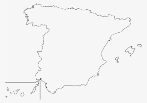 Outline Map Of Spain Spain Map Outline Transparent Png 750x534 Free Download On Nicepng