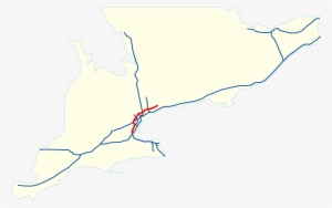 File - Highway-407 - Map Of Highway 401