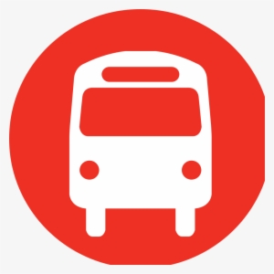 Red Bus - Bus Png Icon