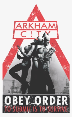 Arkham Obey Order Men's Long Sleeve T-shirt - Batman Arkham City