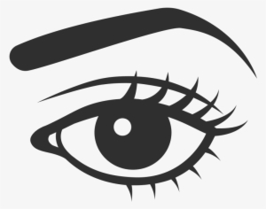 Sombra De Ojos - Eyes With Eyebrows Icon Png