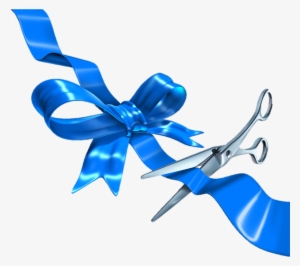 Blue Ribbon Cutting