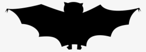 Bat Clipart Helloween Pencil And In Color Bat Clipart - Bat Silhouette Transparent Background