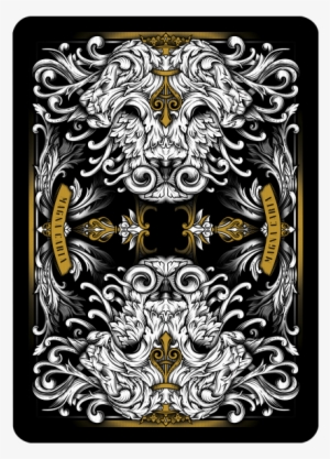 Card Back Png Download - Seasons Playing Cards Magna Carta Designer Luxury Playing