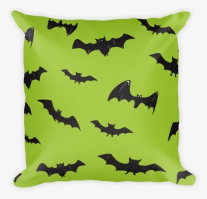 Halloween Bat Pattern Throw Pillow Binge Store Png - Halloween