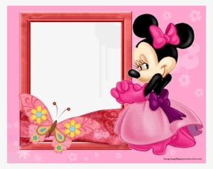 Frame Clipart Minnie Mouse - Marcos De Minnie Mouse