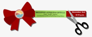 Breezeway Antiques & Gifts - Ribbon Cutting Ceremony Png