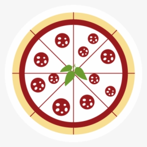 Pizza Party Icon - Flat Pizza Icon Png