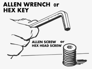 Picture Free Download Clipart Screw - Allen Wrench Allen Screw