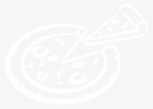White Pizza Icon - Pizza