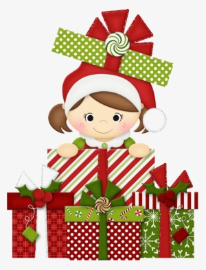 Menina Natal - Dibujos Navideñas En Png