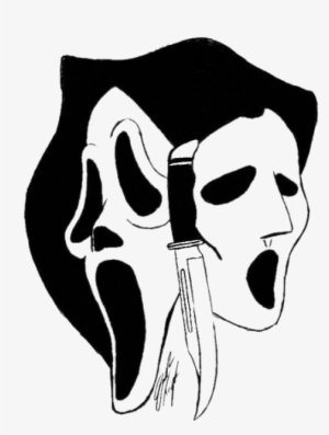 “ A Transparent In Honor Of Mtv's Awesome New Show - Scream Tv Series Drawing