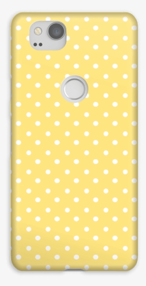 Yellow And White Dots Case Pixel - Smartphone