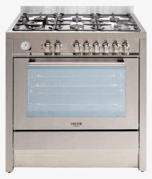 freestandual gas/electric oven - euro emd900fx freestanding dual oven - stainless steel