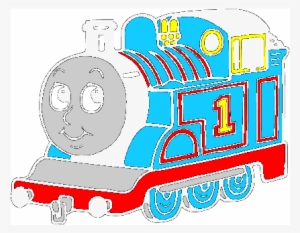 Thomas The Train Silhouette