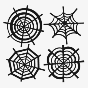 Spiderwebs Svg Cutting Files Halloween Svg Cuts Halloween - Circle