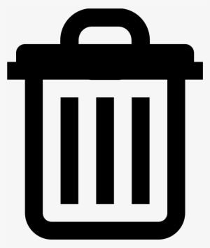Trash Can Icon Free - Delete Icon Png Transparent