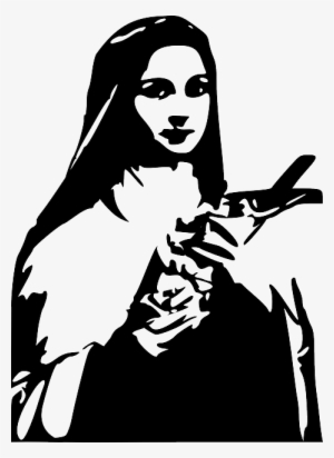 Saint Therese Is Loved Throughout The World - St Therese Of Lisieux Clipart
