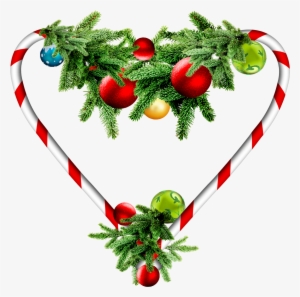 Adornos Con Corazón Para Navidad - Christmas Tree