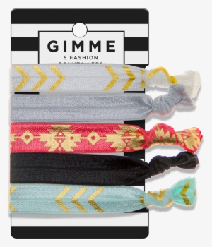 Gimme Gold Arrow Hair Ties 5ct - Gimme Clips Gimme Gold Arrow Hair Ties 5ct