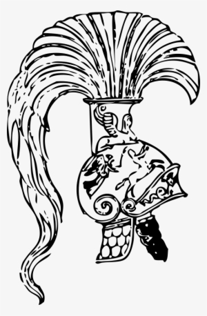 Greek Helmet - Clip Art