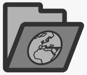 Computer, Internet, Flat, Icon, Folder, Globe, Earth - Globe Clip Art