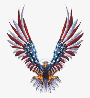 Need A Real True To Life Long Friend - American Eagle And Flag Together