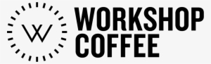 Workshop Coffee Logo - Png Black And White