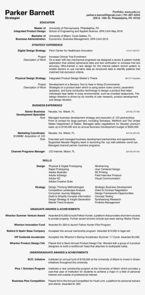 Strategist Resume - Portable Network Graphics