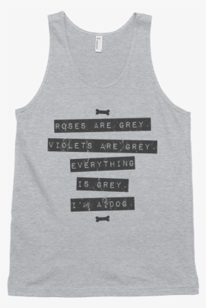 Everything Is Grey Tank Top - Top