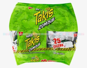 Barcel Takis Zombie 3/25 Barcel - Takis Tortilla Chips, Guacamole, Mild - 9.9 Oz